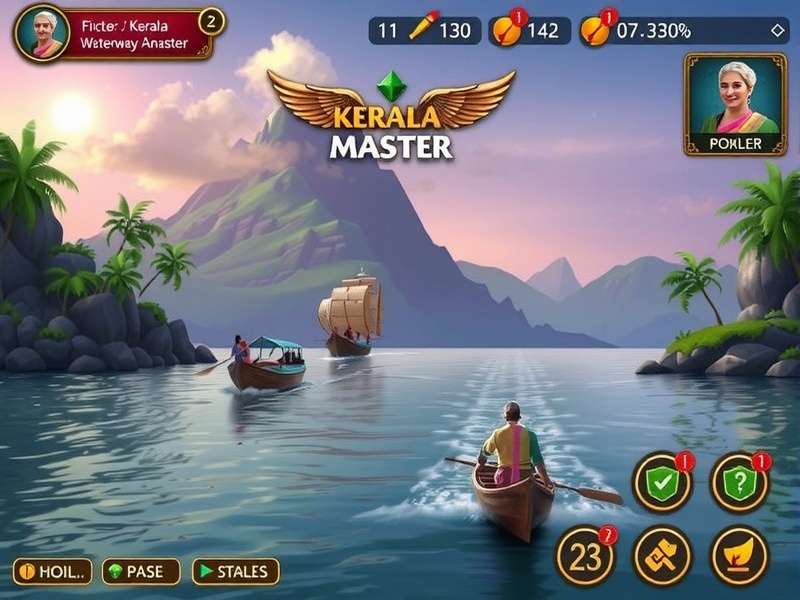 Kerala Waterways Master Gameplay